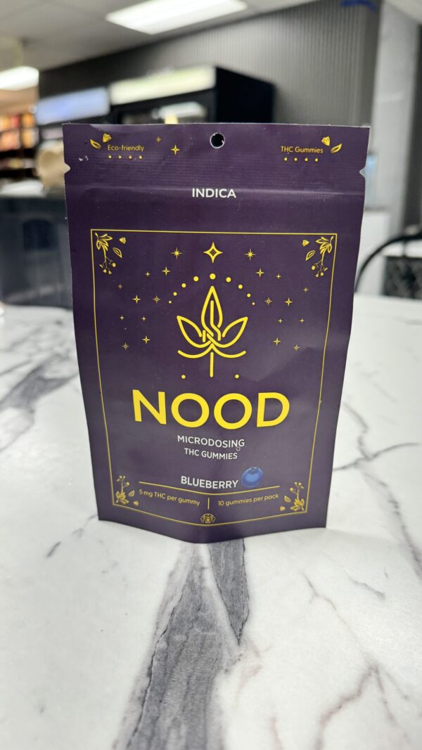 NOOD Blueberry 5mg Delta 9 Gummies