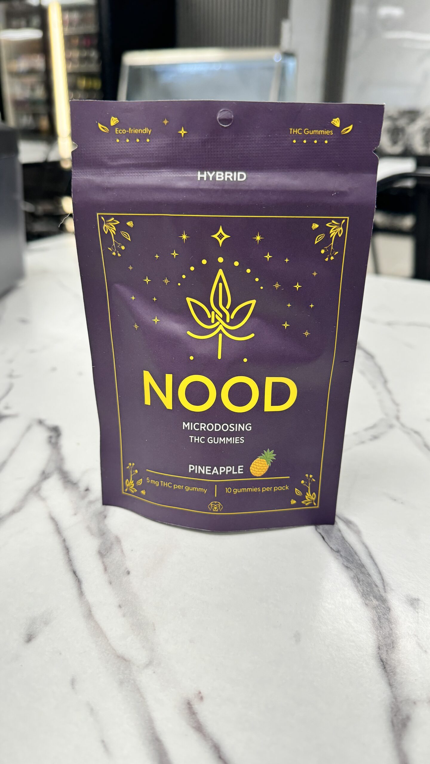 NOOD Pineapple 5mg Delta 9 Gummies